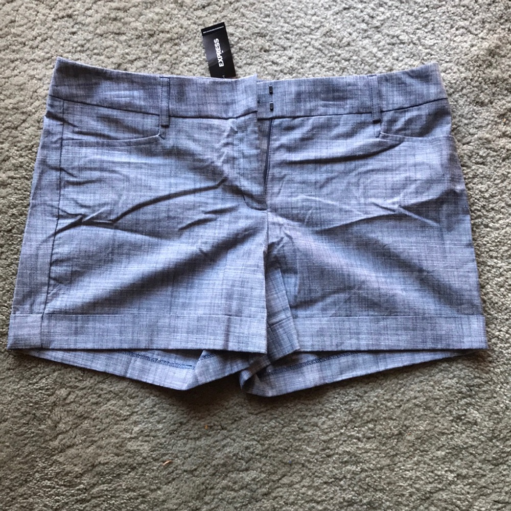 Express blue shorts size 10